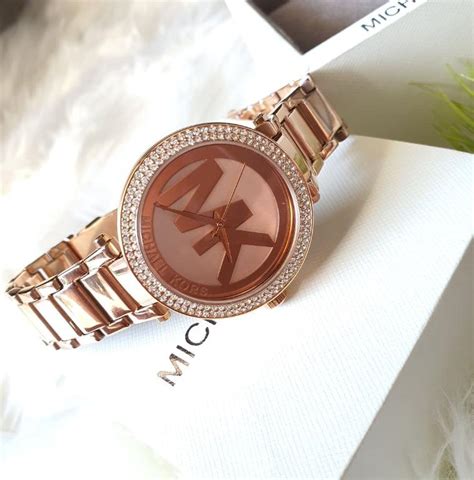 michael kors michael kors damen parker watch mk5865|michael kors parker rose gold dial.